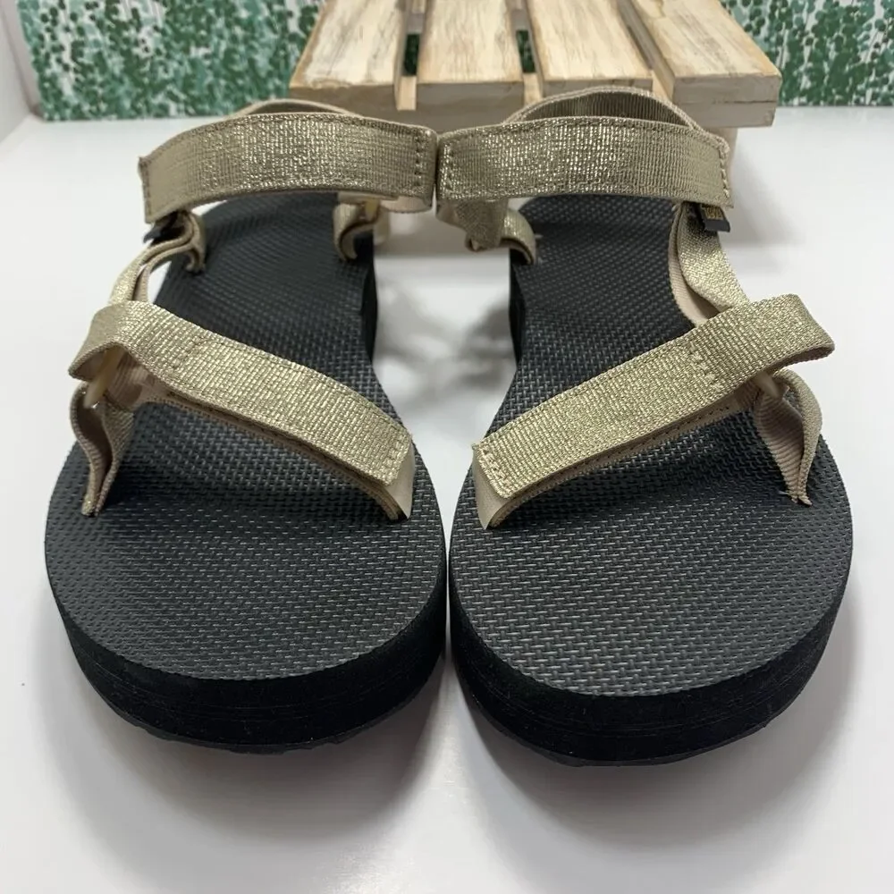 Teva Golden Metallic Womens Sandals Size 10 US Or 41 EU - NWOT - Picture 5 of 14